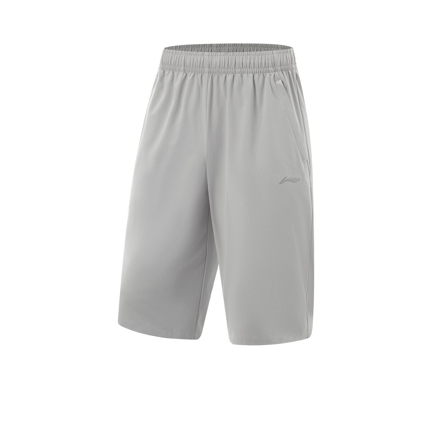 Li-Ning Fitness Series Simple Solid Color Seven-Point Pants Casual Shorts Men shorts Geological-Gray AKQV005-1 M
Li-Ning Fitness Series Simple Solid Color Seven-Point Pants Casual Shorts Men shorts Geological-Gray AKQV005-1 M