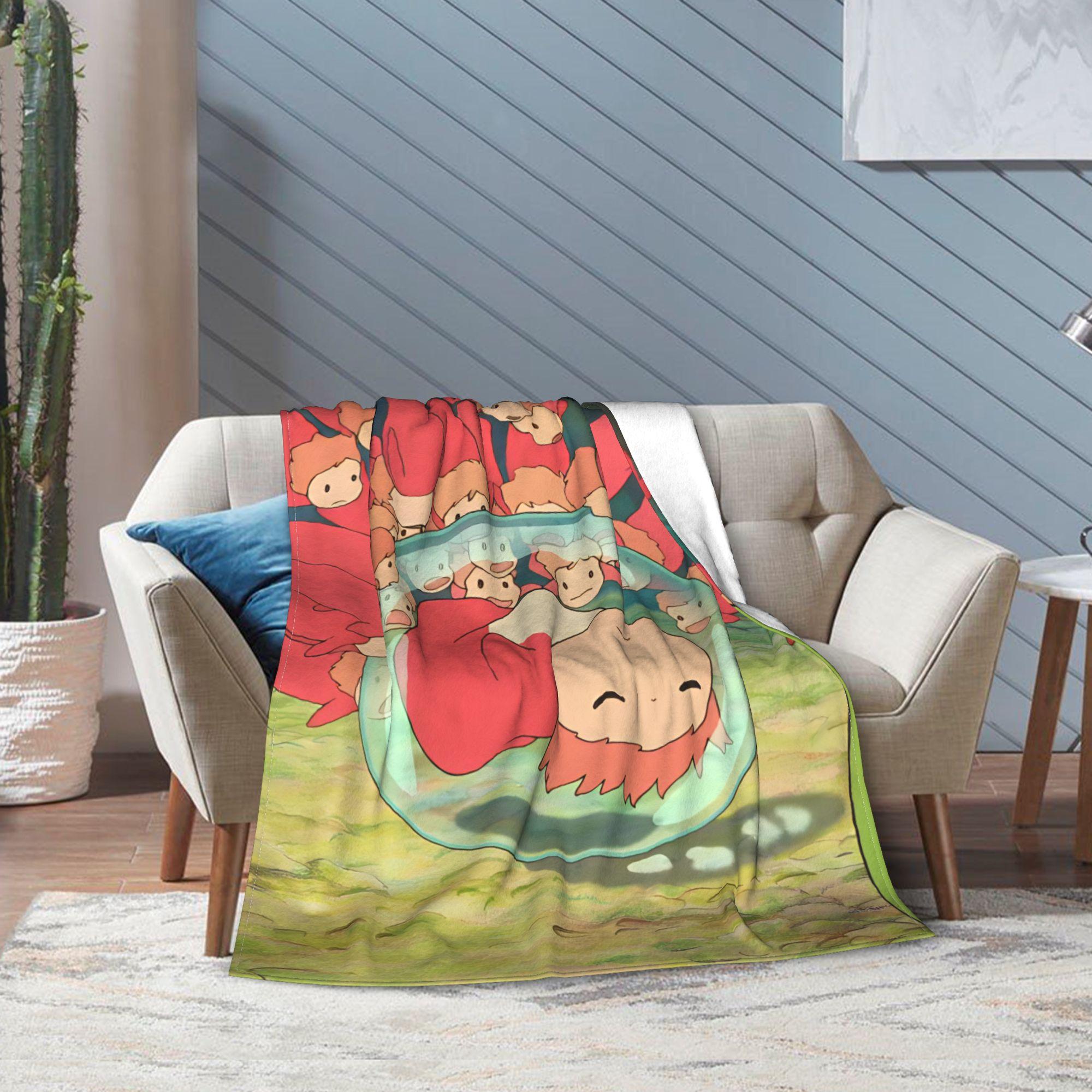 Ponyoed Merch Blanket Warm Cozy Fluffy Throw Blankets for Bed 50x60 Inches Multiple Sizes Throws And Blankets 75x100cm (30x40inch)
Ponyoed Merch Blanket Warm Cozy Fluffy Throw Blankets for Bed 50x60 Inches Multiple Sizes Throws And Blankets 75x100cm (30x40inch)