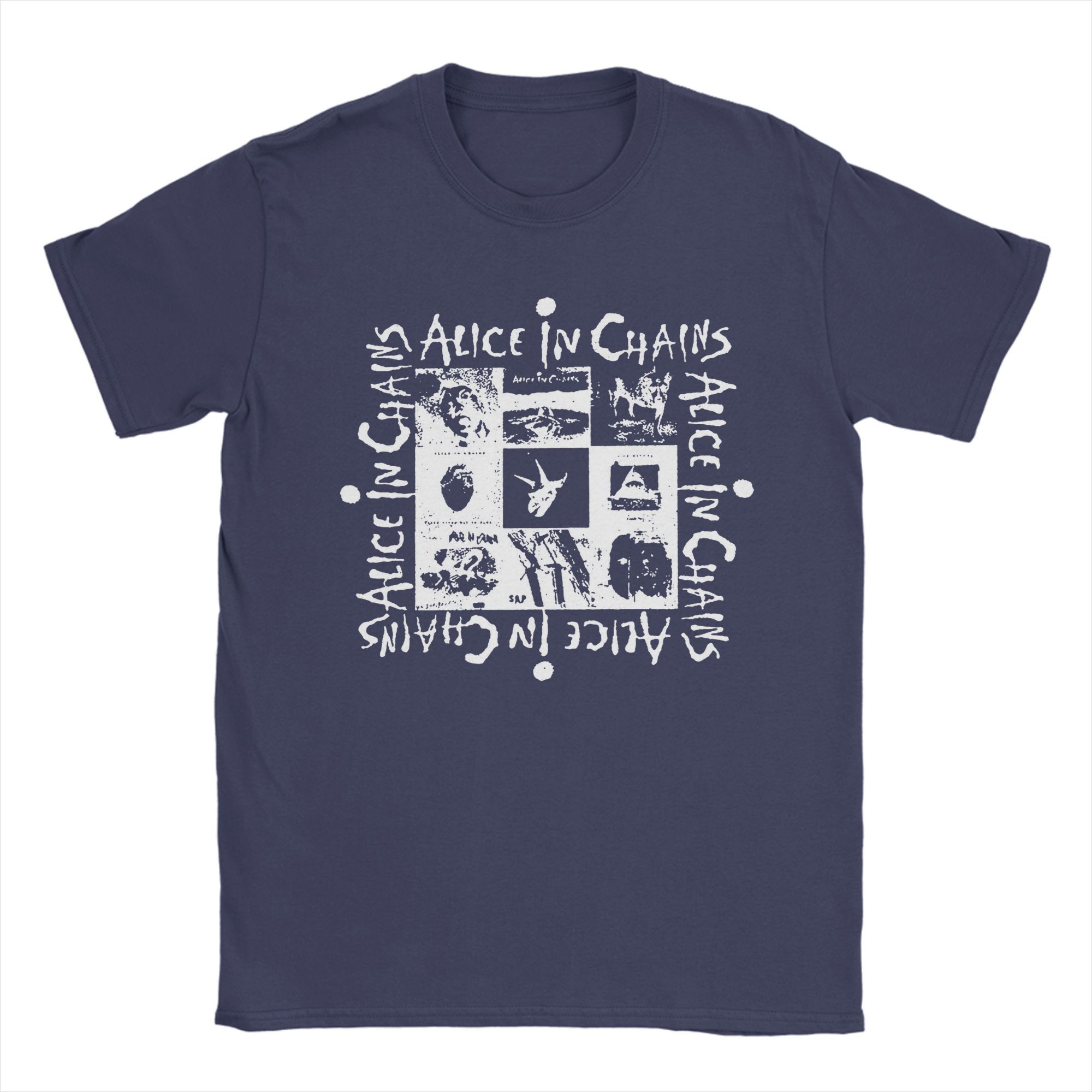 Rock Music Alice In Chains T Shirts for Men Pure Cotton Funny T-Shirt Round Collar Tees Short Sleeve Clothes 4XL 5XL 6XL 3XL
Rock Music Alice In Chains T Shirts for Men Pure Cotton Funny T-Shirt Round Collar Tees Short Sleeve Clothes 4XL 5XL 6XL 3XL
