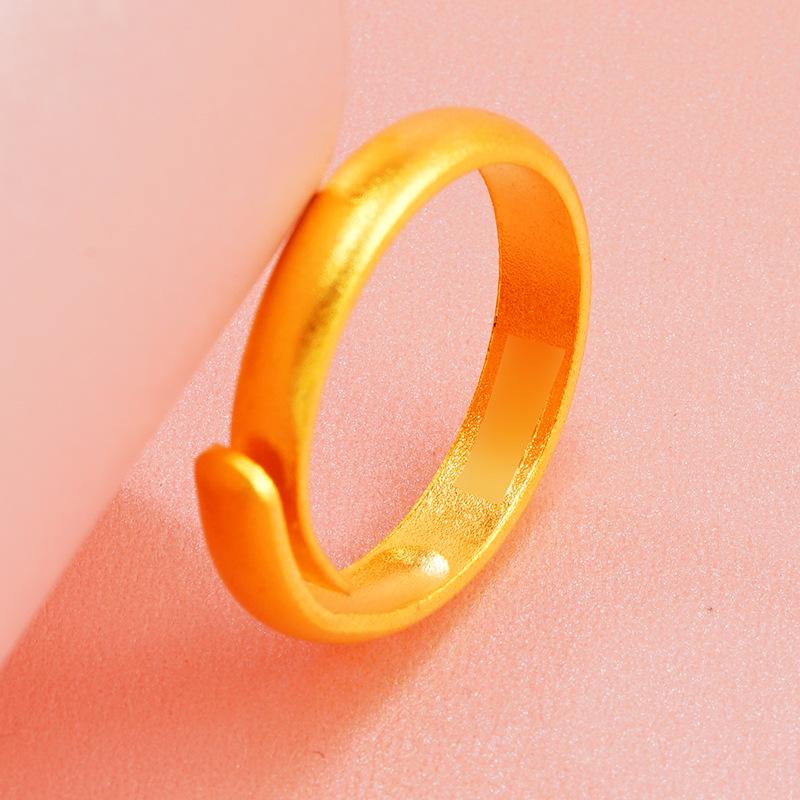 Ancient Sandblasted Gold-Plated Women s Pinky Ring, Durable Copper, Open Niche Design Adjustable Open
Ancient Sandblasted Gold-Plated Women s Pinky Ring, Durable Copper, Open Niche Design Adjustable Open