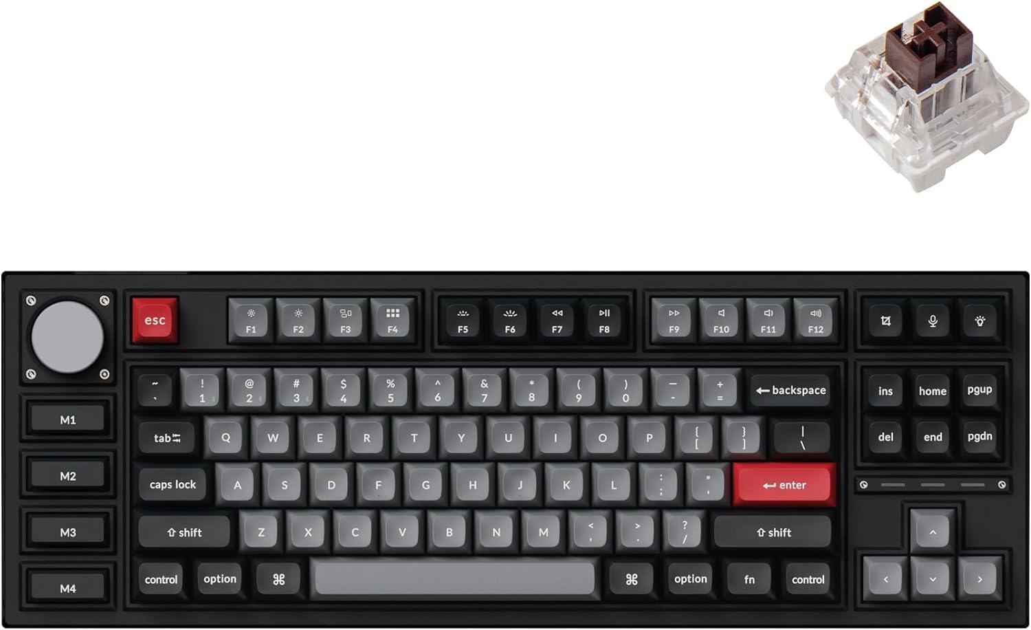 Keychron Q3 Pro SE (special edition) QMKVIA compatible wireless custom mechanical keyboardcarbon blackUS layoutRGB lighthot swap compatible Keychron
Keychron Q3 Pro SE (special edition) QMKVIA compatible wireless custom mechanical keyboardcarbon blackUS layoutRGB lighthot swap compatible Keychron