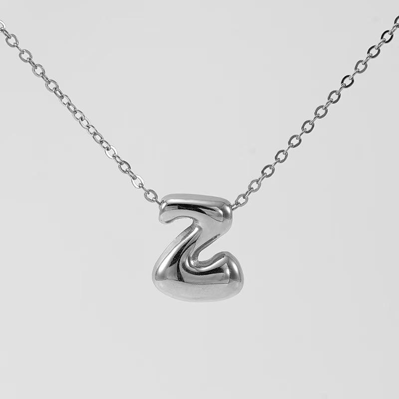 South East Asia Glossy Bubble Letter Necklace Fashion European and American English Letter Pendant
South East Asia Glossy Bubble Letter Necklace Fashion European and American English Letter Pendant