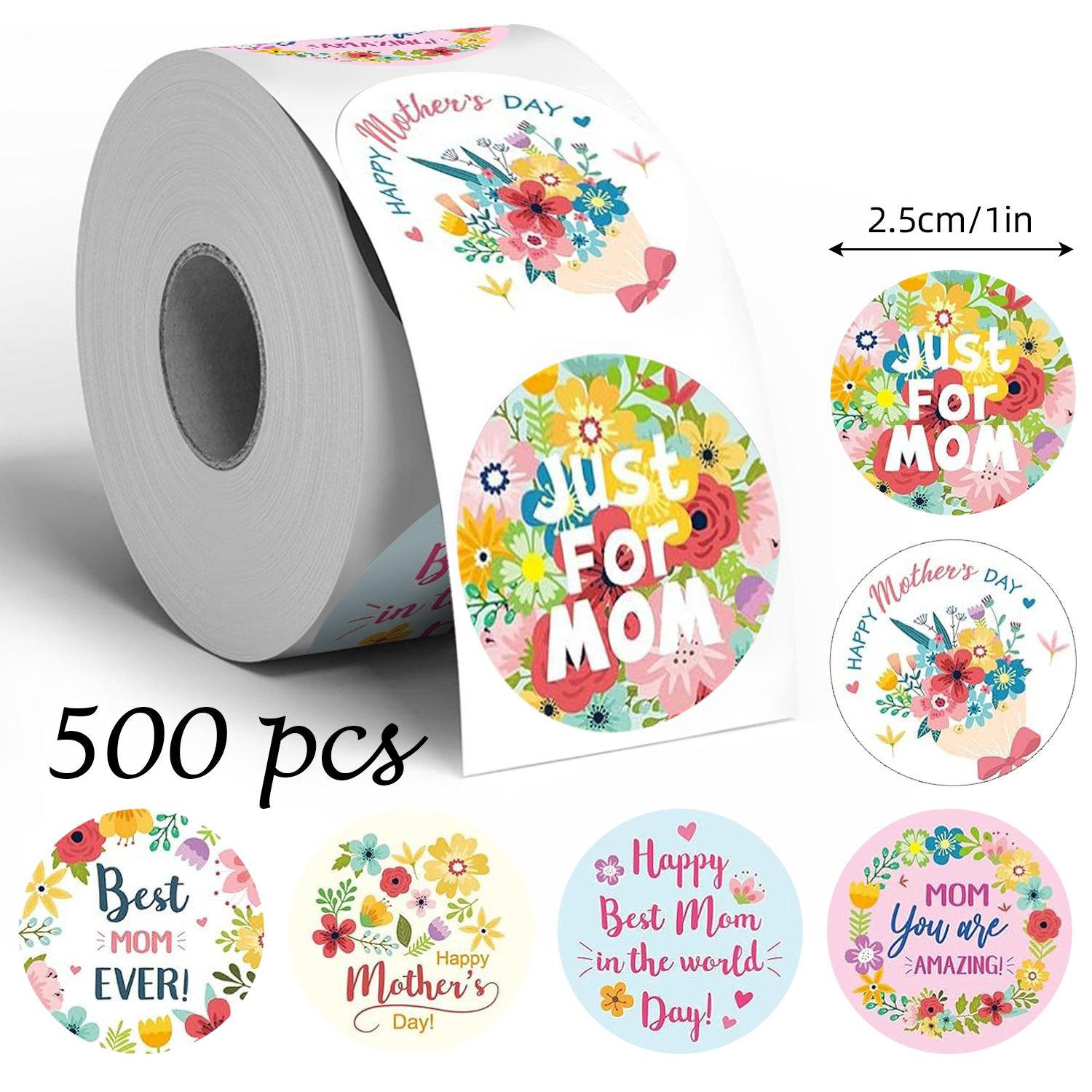 500 Labels/Roll Mother s Day Doodle Stickers Festival Gift Wrapping Adhesive Labels
500 Labels/Roll Mother s Day Doodle Stickers Festival Gift Wrapping Adhesive Labels