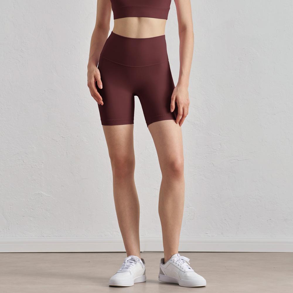 Sports shorts spring and summer nude running women s high waist belly and hip three-point pants fitness outdoor cycling yoga pants 4
Sports shorts spring and summer nude running women s high waist belly and hip three-point pants fitness outdoor cycling yoga pants 4