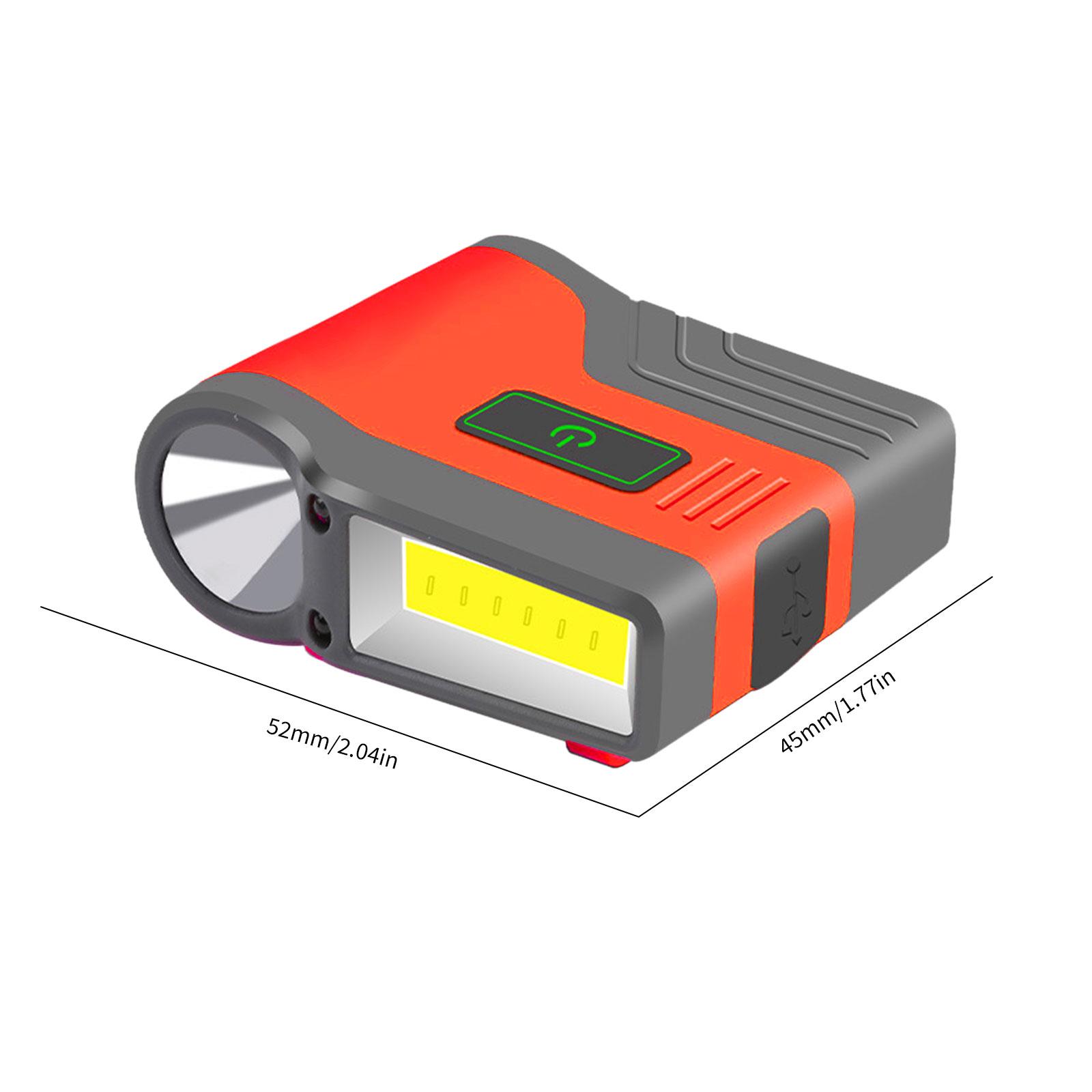 LED Hat Light with Motion Sensor Hard Hat Light Ultra Bright Clip on Flashlight Rechargeable for Camping Running Fishing Working червоний
LED Hat Light with Motion Sensor Hard Hat Light Ultra Bright Clip on Flashlight Rechargeable for Camping Running Fishing Working червоний