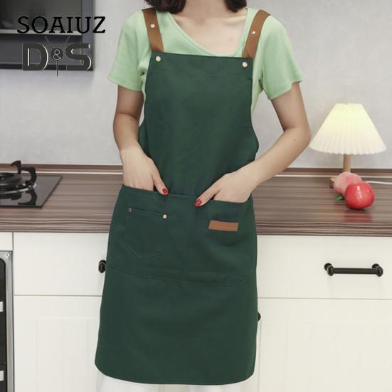 Кухонный фартук с карманом, регулируемый ремень, водонепроницаемый, противообрастающий, чистящий фартук, сарафан для приготовления пищи, кухонные принадлежности 
Кухонный фартук с карманом, регулируемый ремень, водонепроницаемый, противообрастающий, чистящий фартук, сарафан для приготовления пищи, кухонные принадлежности