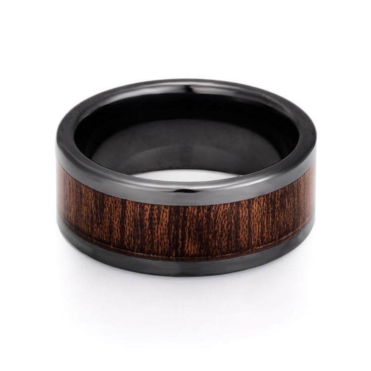 Titanium Steel Wooden Grain Ring With Resin Coating For Men And Women Fashion Jewelry No.9
Titanium Steel Wooden Grain Ring With Resin Coating For Men And Women Fashion Jewelry No.9