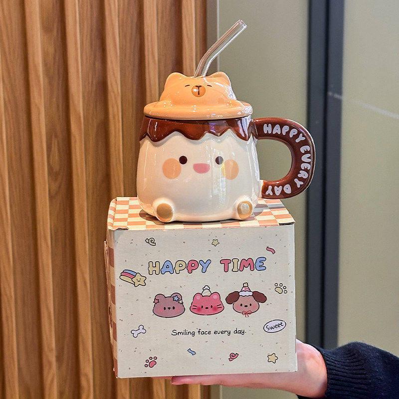 Adorable Kawaii Pet Ceramic Mug - Perfect New Year or Birthday Gift for Girls No Size
Adorable Kawaii Pet Ceramic Mug - Perfect New Year or Birthday Gift for Girls No Size