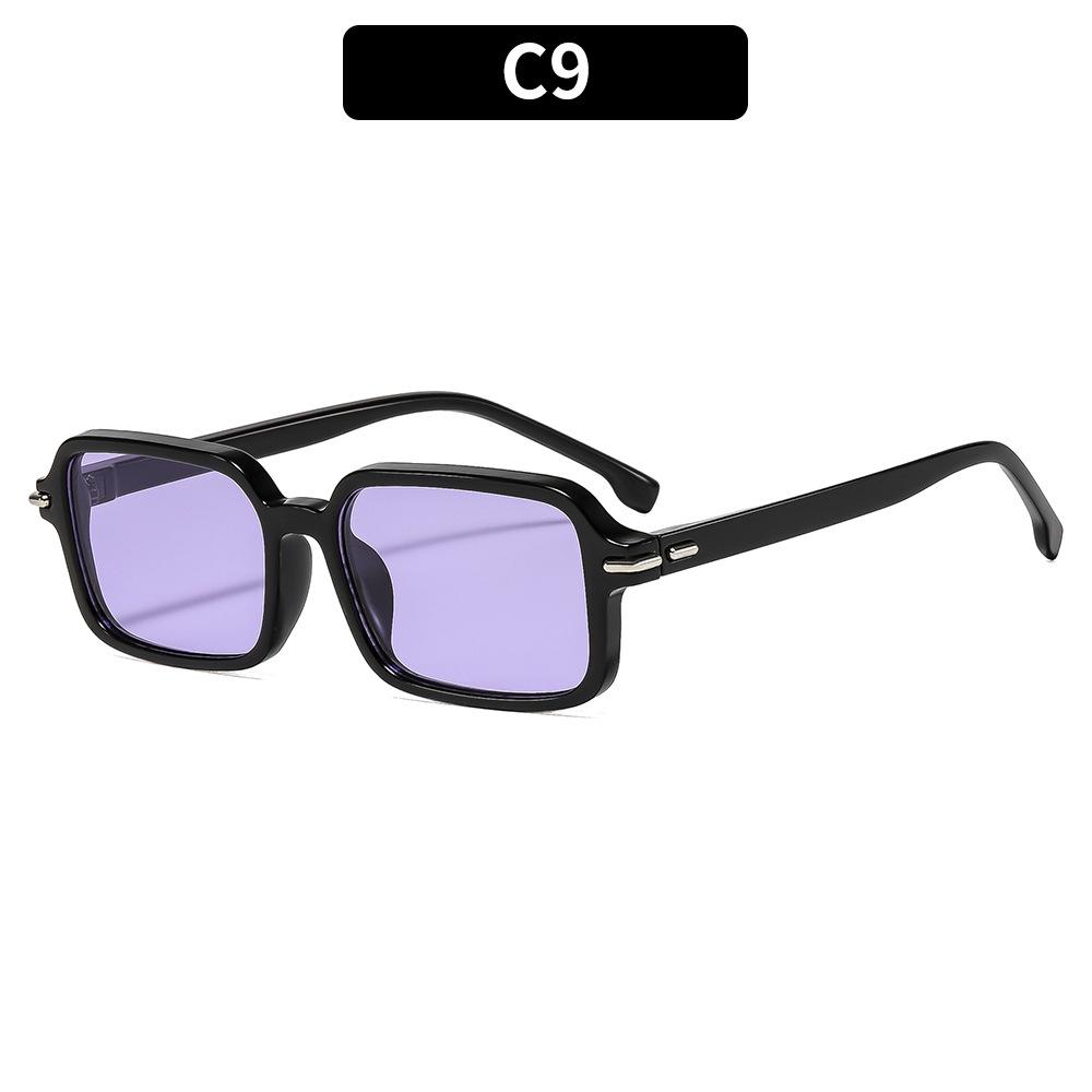2025 Fashion Vintage Square Sunglasses Women Men Popular Design Sun Glasses Black Narrow Frame UV400 Shades Multi Color Beach as pictures
2025 Fashion Vintage Square Sunglasses Women Men Popular Design Sun Glasses Black Narrow Frame UV400 Shades Multi Color Beach as pictures