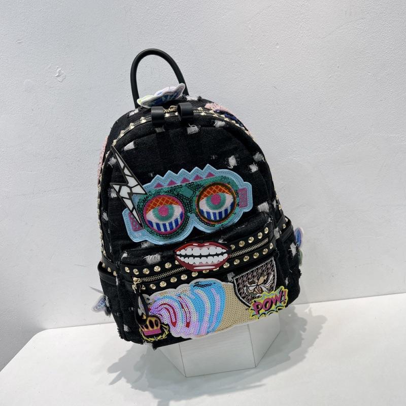 Канвасний Джинсовий Праний Рюкзак Рюкзак З Заклепками-Метеликами З Блискавками-Губами Джинсова Жіноча Сумка чорний
Канвасний Джинсовий Праний Рюкзак Рюкзак З Заклепками-Метеликами З Блискавками-Губами Джинсова Жіноча Сумка чорний