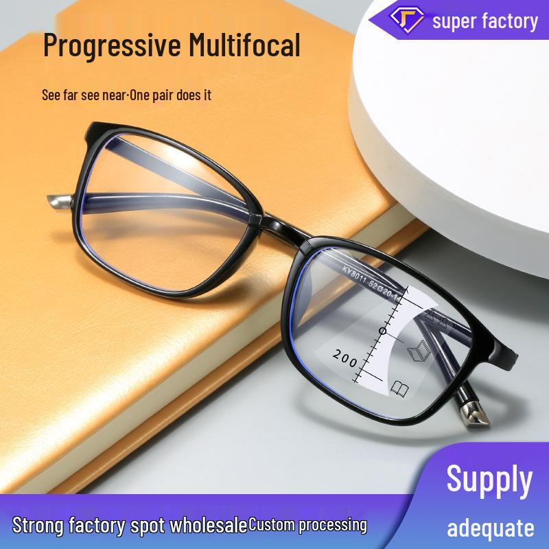 Ultralight TR90 Multifocal Anti-Blue Light Fashion Reading Glasses for Near & Far +250 Degree
Ultralight TR90 Multifocal Anti-Blue Light Fashion Reading Glasses for Near & Far +250 Degree