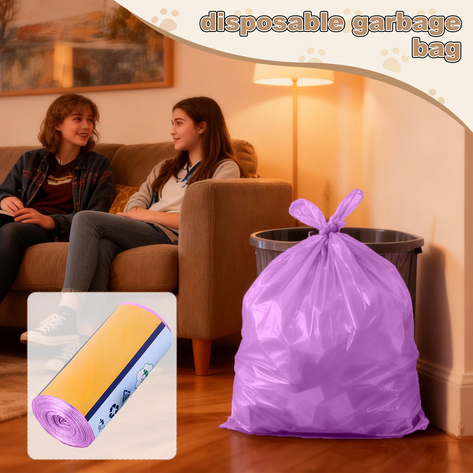 30pcs Disposable Garbage Bags With Rolled Flat Black Plastic Bags For Home Use One Size
30pcs Disposable Garbage Bags With Rolled Flat Black Plastic Bags For Home Use One Size