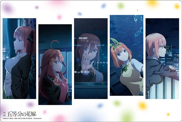 Bushiroad Rubber Mat Collection V2 Quintessential Vol.921 “The Quintuplets” after-party ver.
Bushiroad Rubber Mat Collection V2 Quintessential Vol.921 “The Quintuplets” after-party ver.