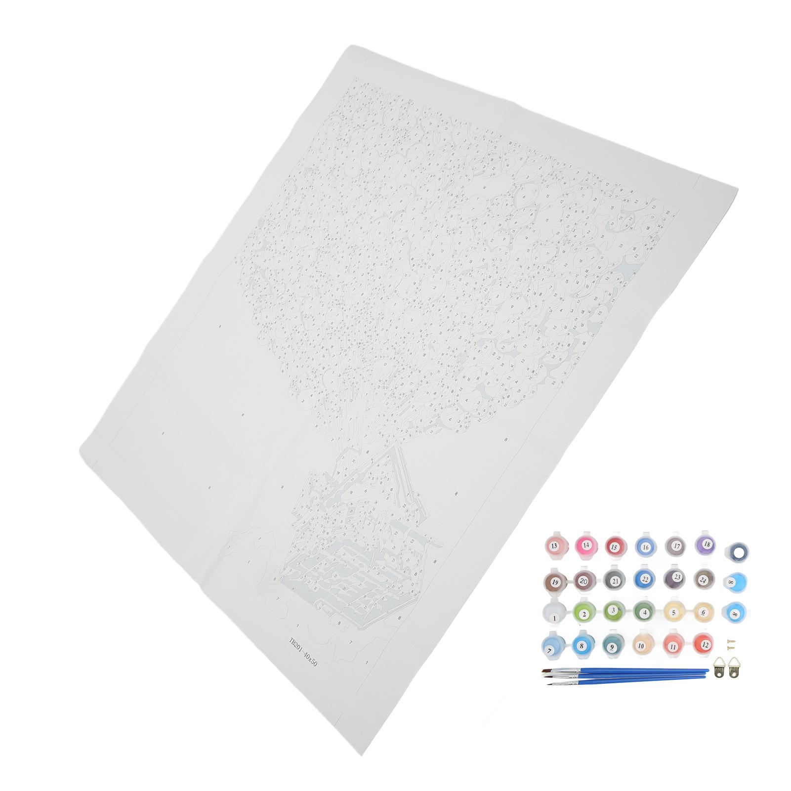 Набор для рисования по номерам с рисунком в виде воздушного шара и домика, простая раскраска, пигментные кисти, масляная живопись
Набор для рисования по номерам с рисунком в виде воздушного шара и домика, простая раскраска, пигментные кисти, масляная живопись