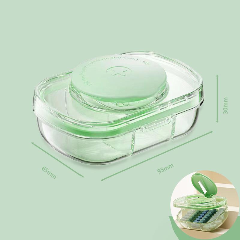 Portable Large Capacity Medicine Box for Daily Three Meals Seven-Day Week Pill Reminder Container Carry-On Drug Distributor зелений
Portable Large Capacity Medicine Box for Daily Three Meals Seven-Day Week Pill Reminder Container Carry-On Drug Distributor зелений