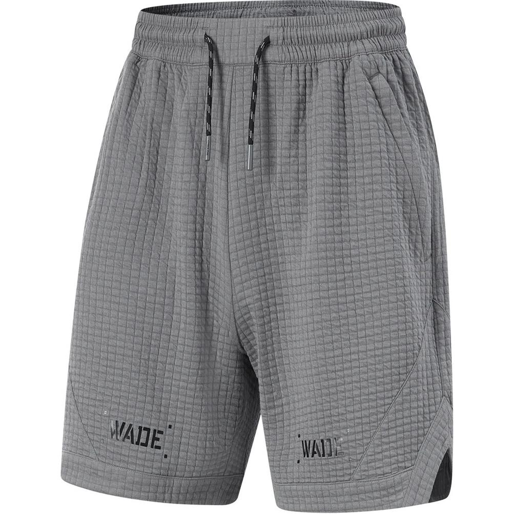 Удобные спортивные шорты Li Ning Wade Series с буквенным принтом и шнуровкой, свободные, мужские шорты, серо-теневые AKYU349-1 2XL
Удобные спортивные шорты Li Ning Wade Series с буквенным принтом и шнуровкой, свободные, мужские шорты, серо-теневые AKYU349-1 2XL