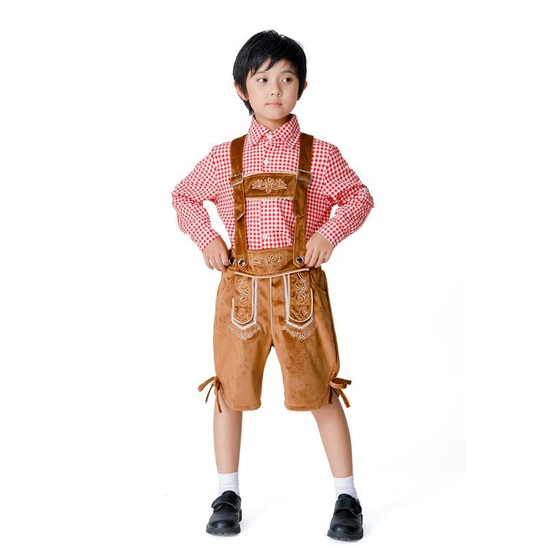 New parent-child checkered beer suit suspender pants Munich Oktoberfest suit bar overalls XXL150-160
New parent-child checkered beer suit suspender pants Munich Oktoberfest suit bar overalls XXL150-160