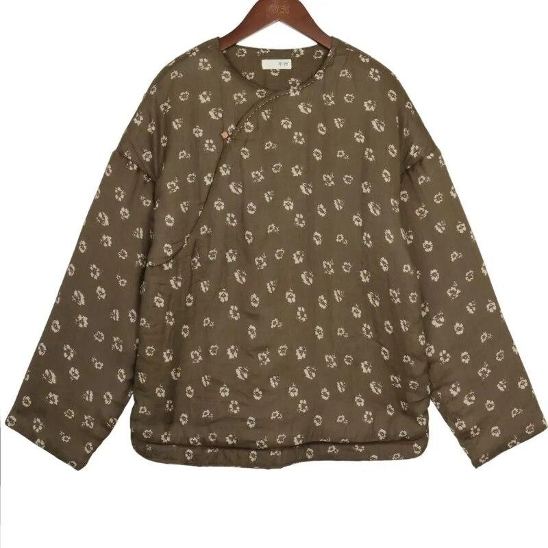 Johnature Женские винтажные пуловеры-парки с круглым вырезом и длинным рукавом с цветочным принтом Зимние пальто Плюс Хлопковые теплые женские парки One Size кофейный
Johnature Женские винтажные пуловеры-парки с круглым вырезом и длинным рукавом с цветочным принтом Зимние пальто Плюс Хлопковые теплые женские парки One Size кофейный