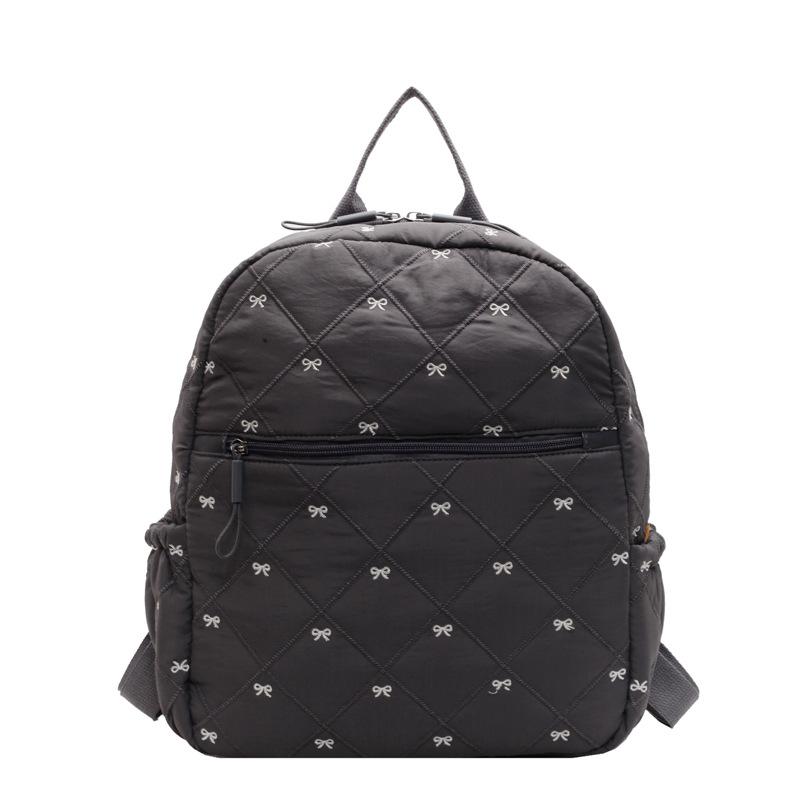 High Aesthetic Appeal, Niche Design, Versatile and Cute Backpack, New Fashionable Bow Embroidery, Large Capacity Cotton Clothing Backpack сірий колір
High Aesthetic Appeal, Niche Design, Versatile and Cute Backpack, New Fashionable Bow Embroidery, Large Capacity Cotton Clothing Backpack сірий колір