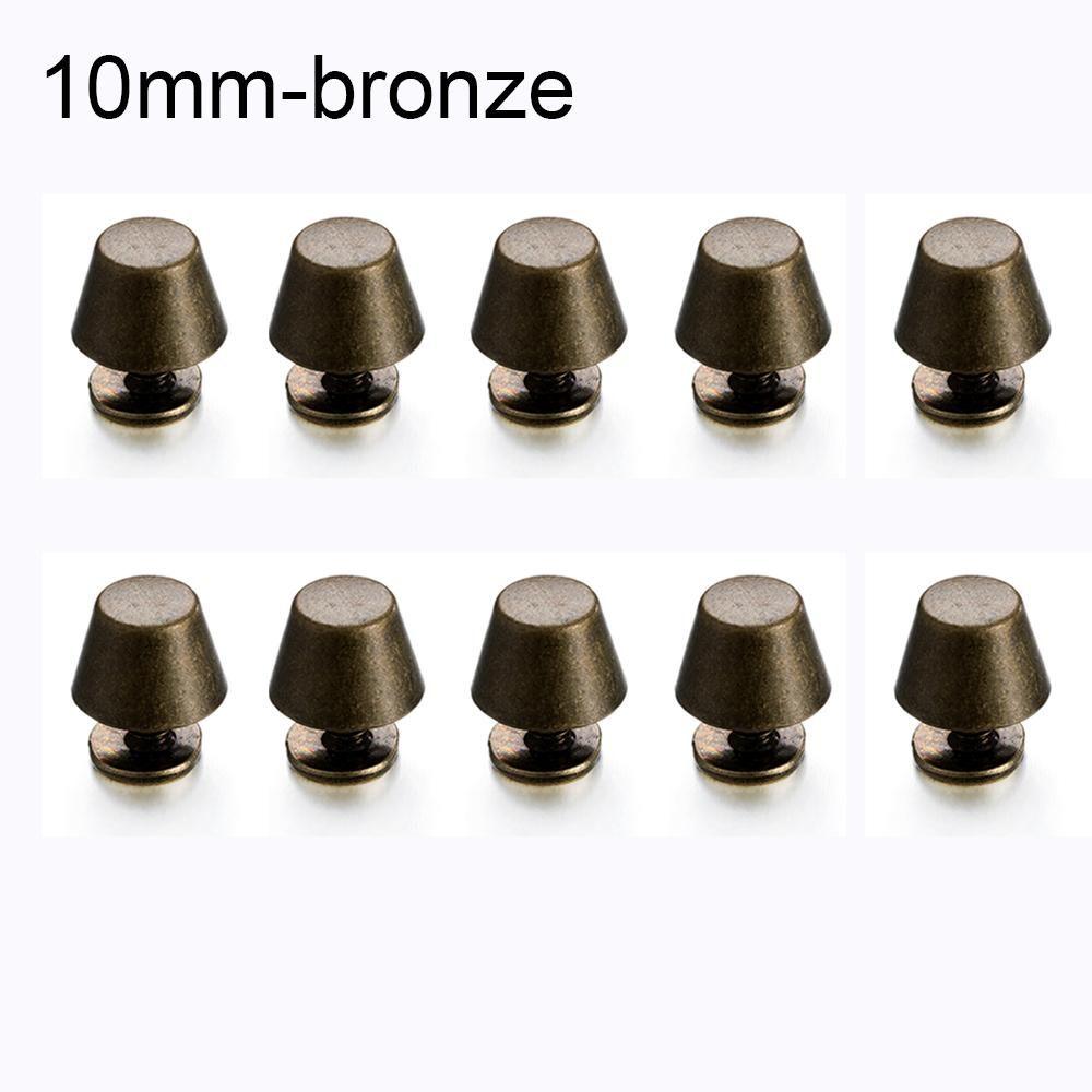 10set/bag 10/12mm DIY Metal Nail Clothes/Bag/Shoes Leather Craft Round Head Screws Solid Nail Bolt Strap Rivets Bucket Dome
10set/bag 10/12mm DIY Metal Nail Clothes/Bag/Shoes Leather Craft Round Head Screws Solid Nail Bolt Strap Rivets Bucket Dome