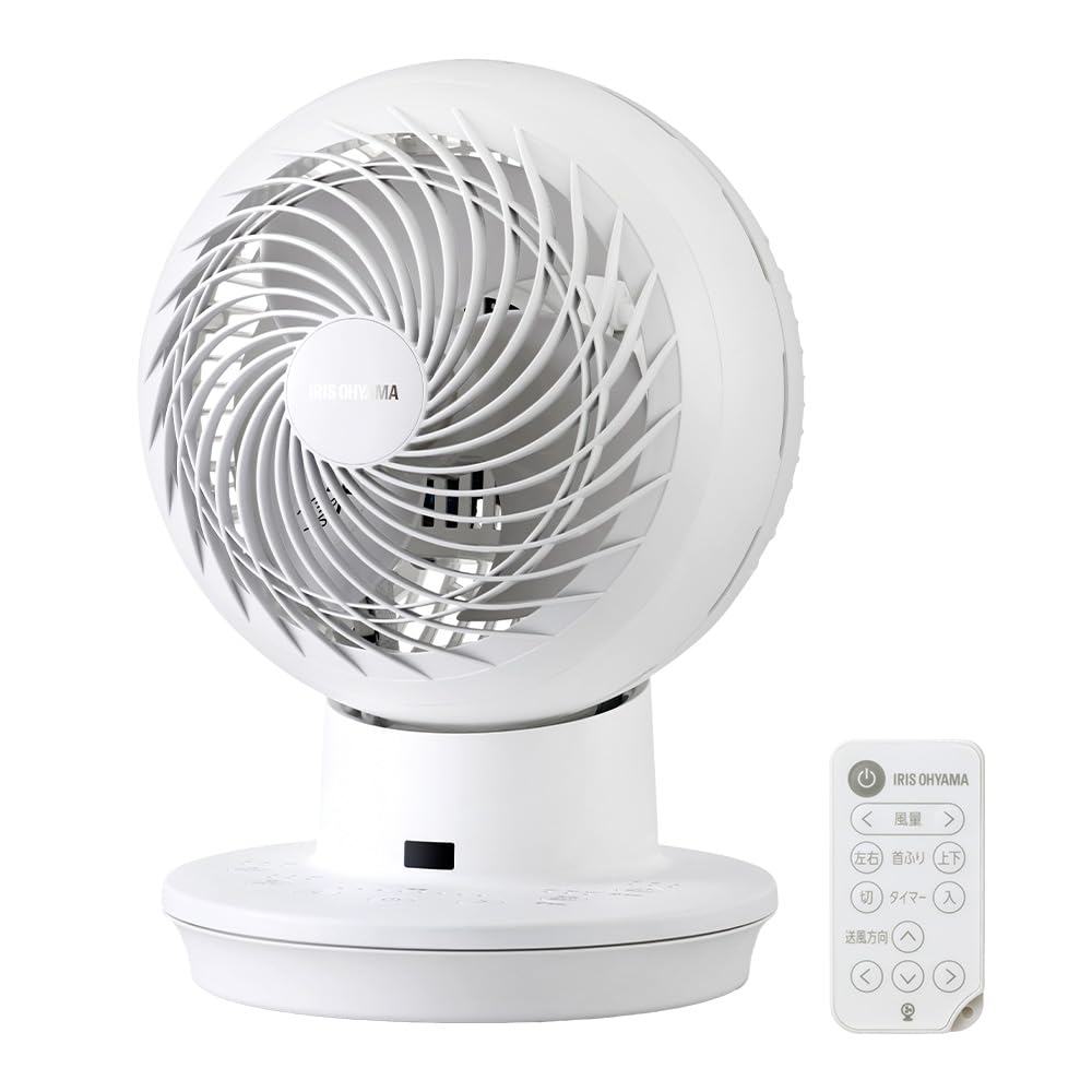 Iris Ohyama Circulator Silent Swing 28 tatami Powerful Air Blower Compact with Remote Control White Up/Down/Left/Right AZ-SDC15TEC-W білий
Iris Ohyama Circulator Silent Swing 28 tatami Powerful Air Blower Compact with Remote Control White Up/Down/Left/Right AZ-SDC15TEC-W білий