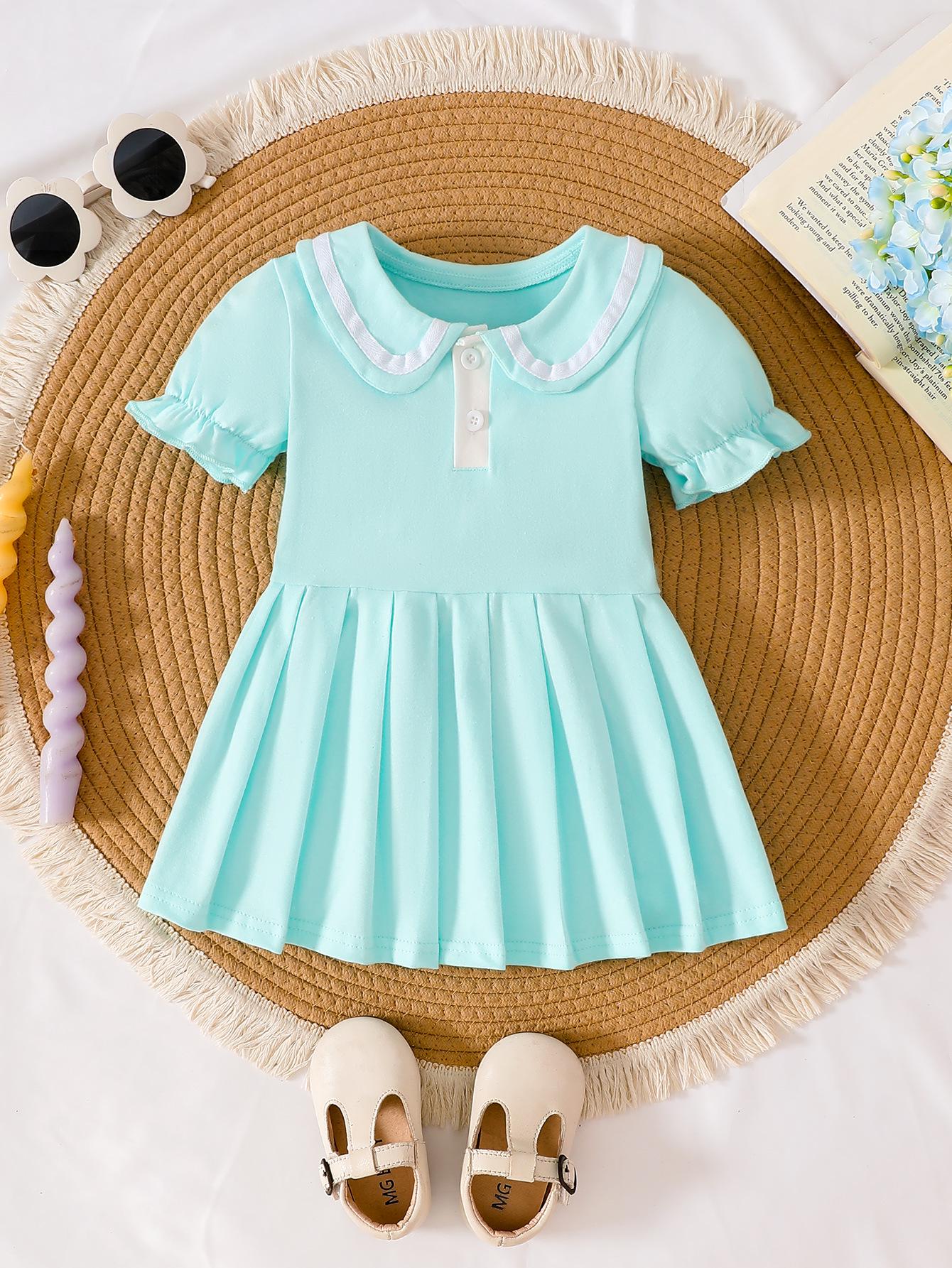 Girls Multicolor Pleated Casual Dress 6-12 Months синий
Girls Multicolor Pleated Casual Dress 6-12 Months синий