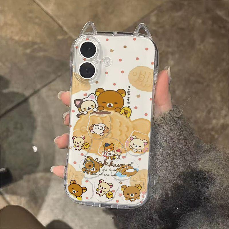 Sea Bream Easy Bear Small Waist Cat Ear Shell for Apple 17 Promax Phone Case New for IPhone 15 Plus For Apple 7/8
Sea Bream Easy Bear Small Waist Cat Ear Shell for Apple 17 Promax Phone Case New for IPhone 15 Plus For Apple 7/8