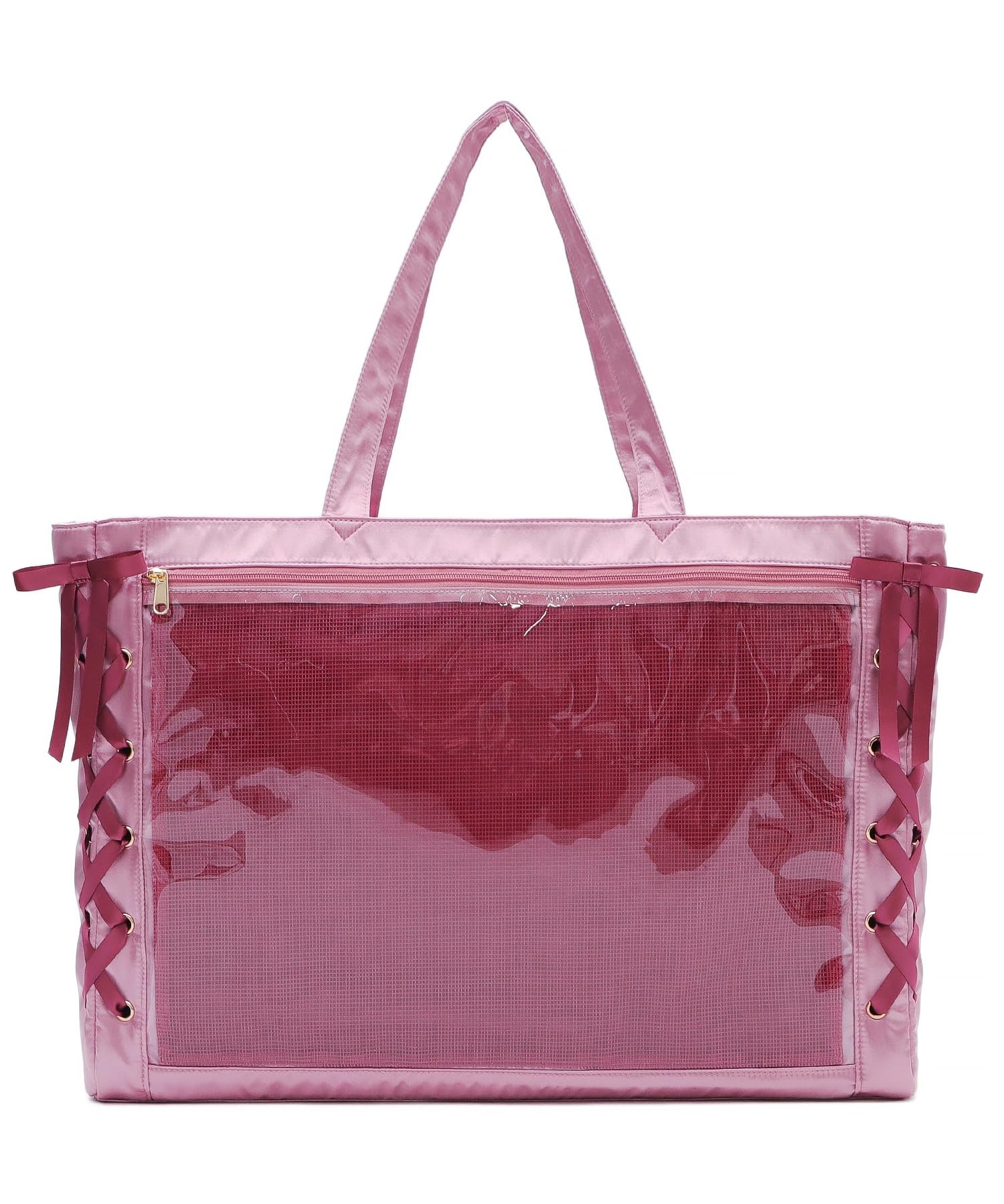WEGO Ita Bag, LL Size, Lace-Up Tote Bag, A3 Size, Clear Pocket, Decorative Bag, Bag, Favorite Merchandise, Gift, Women s, F, Red Sonata
WEGO Ita Bag, LL Size, Lace-Up Tote Bag, A3 Size, Clear Pocket, Decorative Bag, Bag, Favorite Merchandise, Gift, Women s, F, Red Sonata