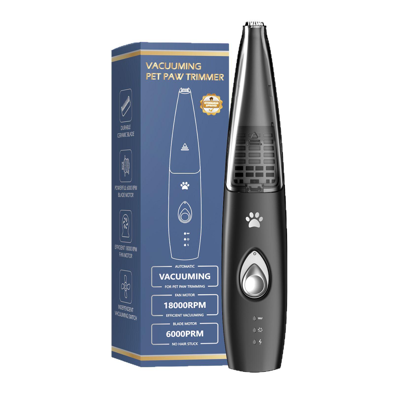 Pet Paw Trimmer for Dog Cat with Vacuum Suction Professional 2 Modes Cordless Electric Dog Grooming Clippers for Cats Paws Face чёрный
Pet Paw Trimmer for Dog Cat with Vacuum Suction Professional 2 Modes Cordless Electric Dog Grooming Clippers for Cats Paws Face чёрный