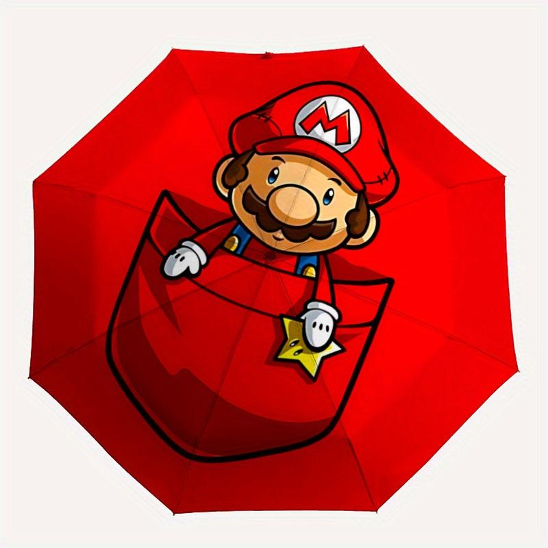 1pc Pocket Mario Automatic Umbrella with Folding feature - Compact Travel Umbrella, Perfect Gift for Birthday, Christmas, 055
1pc Pocket Mario Automatic Umbrella with Folding feature - Compact Travel Umbrella, Perfect Gift for Birthday, Christmas, 055