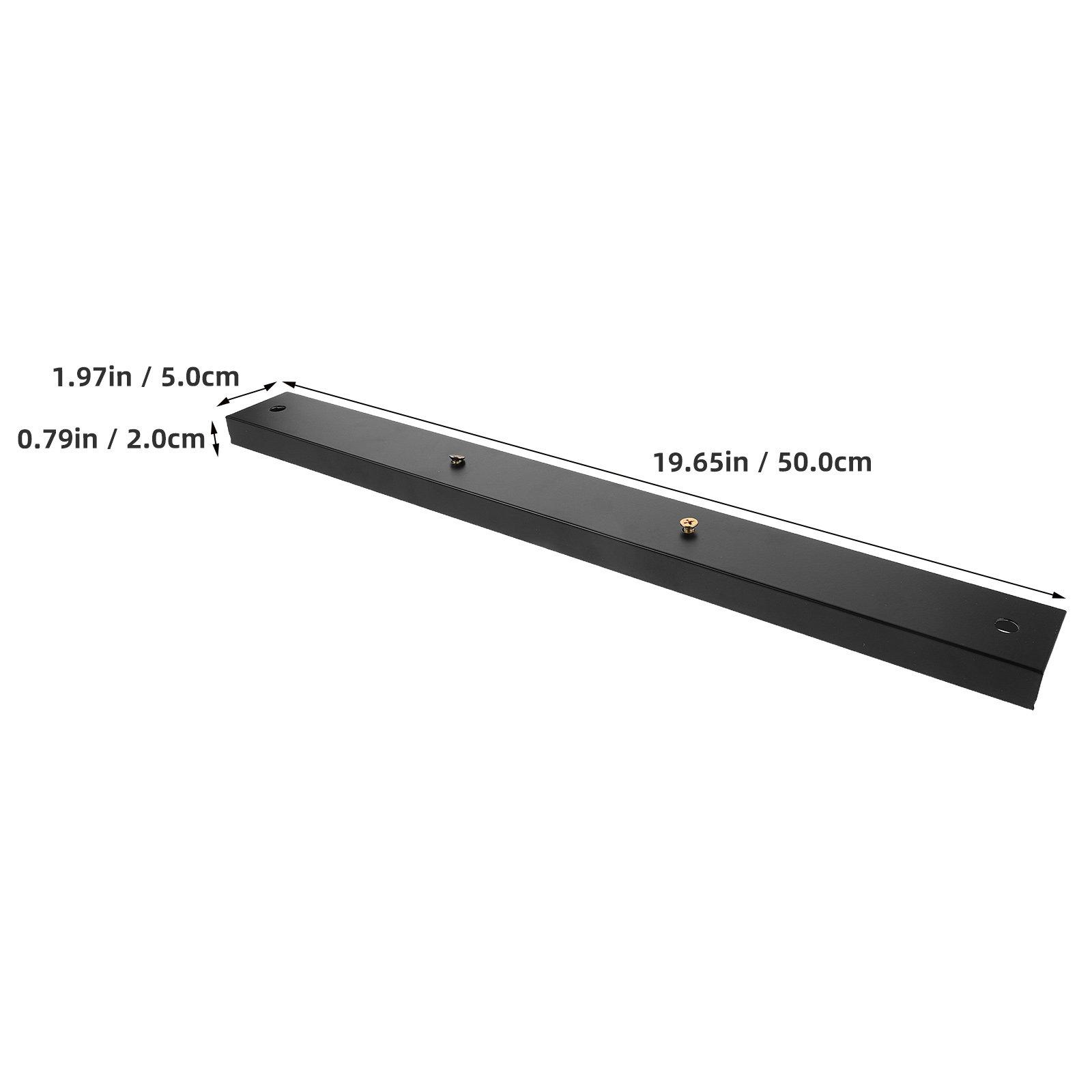 Rectangular Shape Multi-Head Pendant Lamp Canopy Metal Ceiling Cover Plate Dining Room Light Fixture Decorative Base Replacement чорний
Rectangular Shape Multi-Head Pendant Lamp Canopy Metal Ceiling Cover Plate Dining Room Light Fixture Decorative Base Replacement чорний