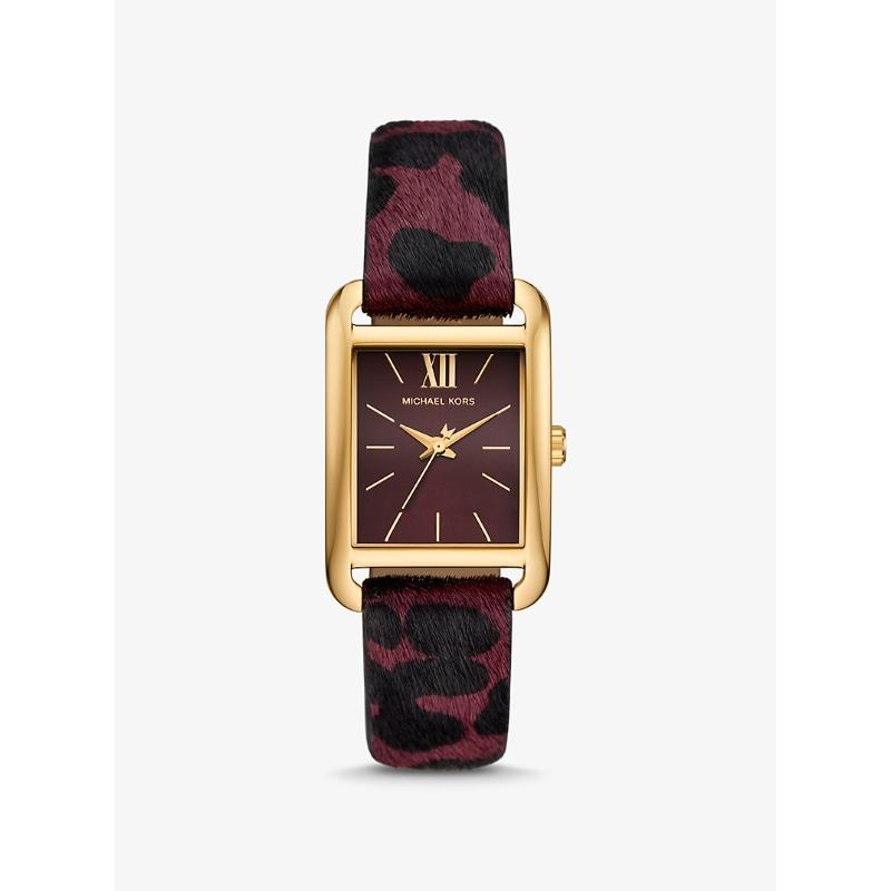 Michael Kors Monroe Gold-Tone Leopard Print Calf Hair Watch MKO1116 красный
Michael Kors Monroe Gold-Tone Leopard Print Calf Hair Watch MKO1116 красный