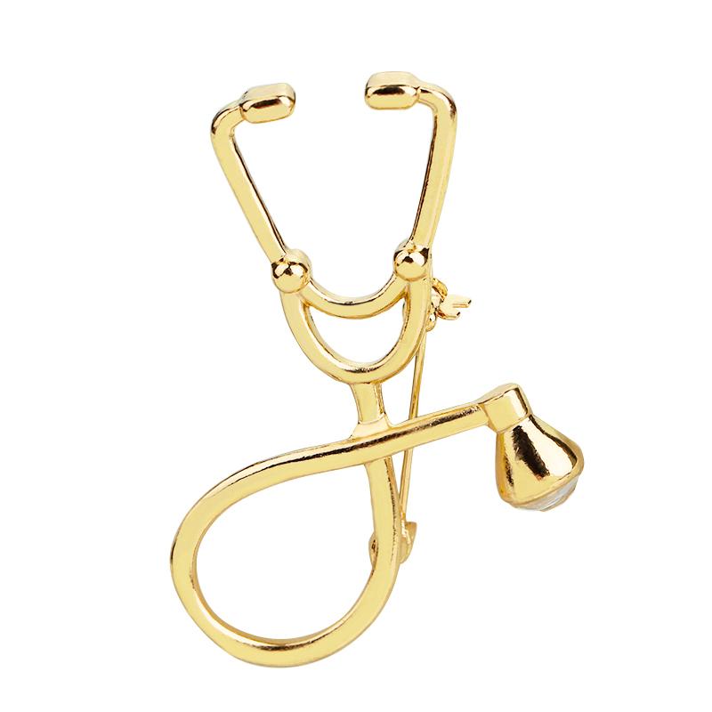 Classic Stethoscope Shaped Crystal Lapel Pins Doctor Nurse Echoscope Brooches for Medical Cosplay Lovers Gift
Classic Stethoscope Shaped Crystal Lapel Pins Doctor Nurse Echoscope Brooches for Medical Cosplay Lovers Gift