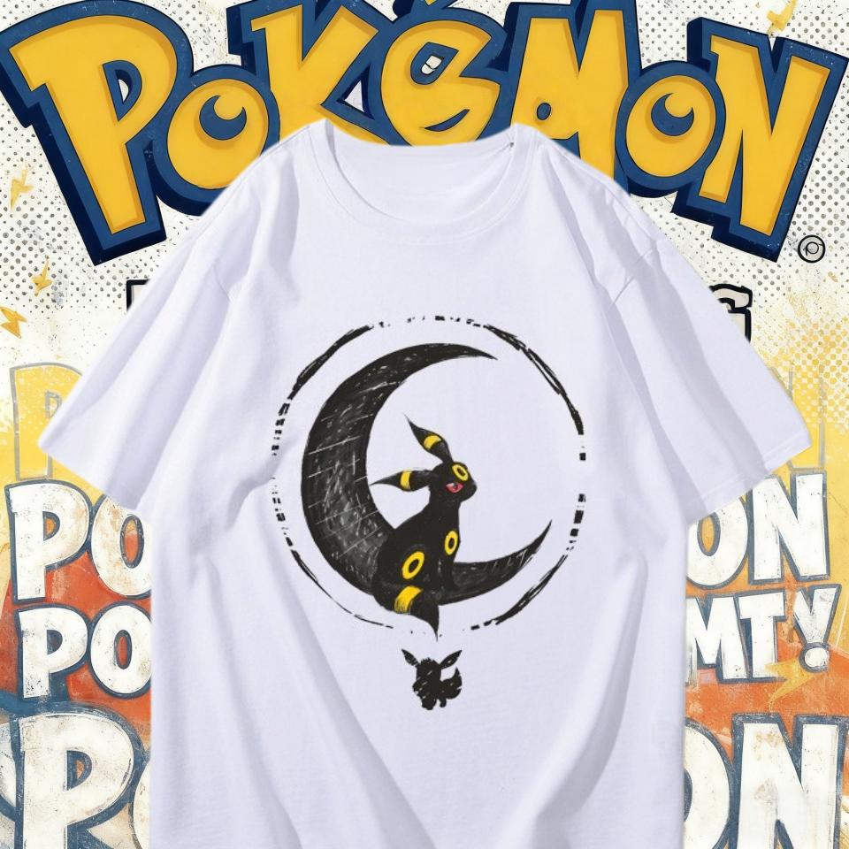 2026 Pokémon Umbreon Anime T-shirt Men and Women s Summer Japanese-style Harajuku Trend Versatile Loose Casual Parent-child T... S разноцветный
2026 Pokémon Umbreon Anime T-shirt Men and Women s Summer Japanese-style Harajuku Trend Versatile Loose Casual Parent-child T... S разноцветный