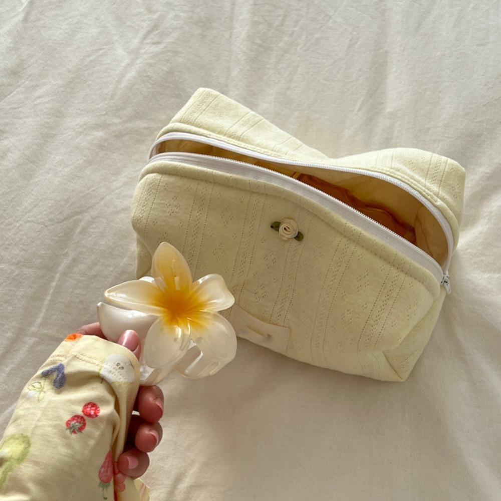 Велика місткість косметичка Мила квіткова сумка для канцелярського приладдя Модна косметичка жовтий
Велика місткість косметичка Мила квіткова сумка для канцелярського приладдя Модна косметичка жовтий