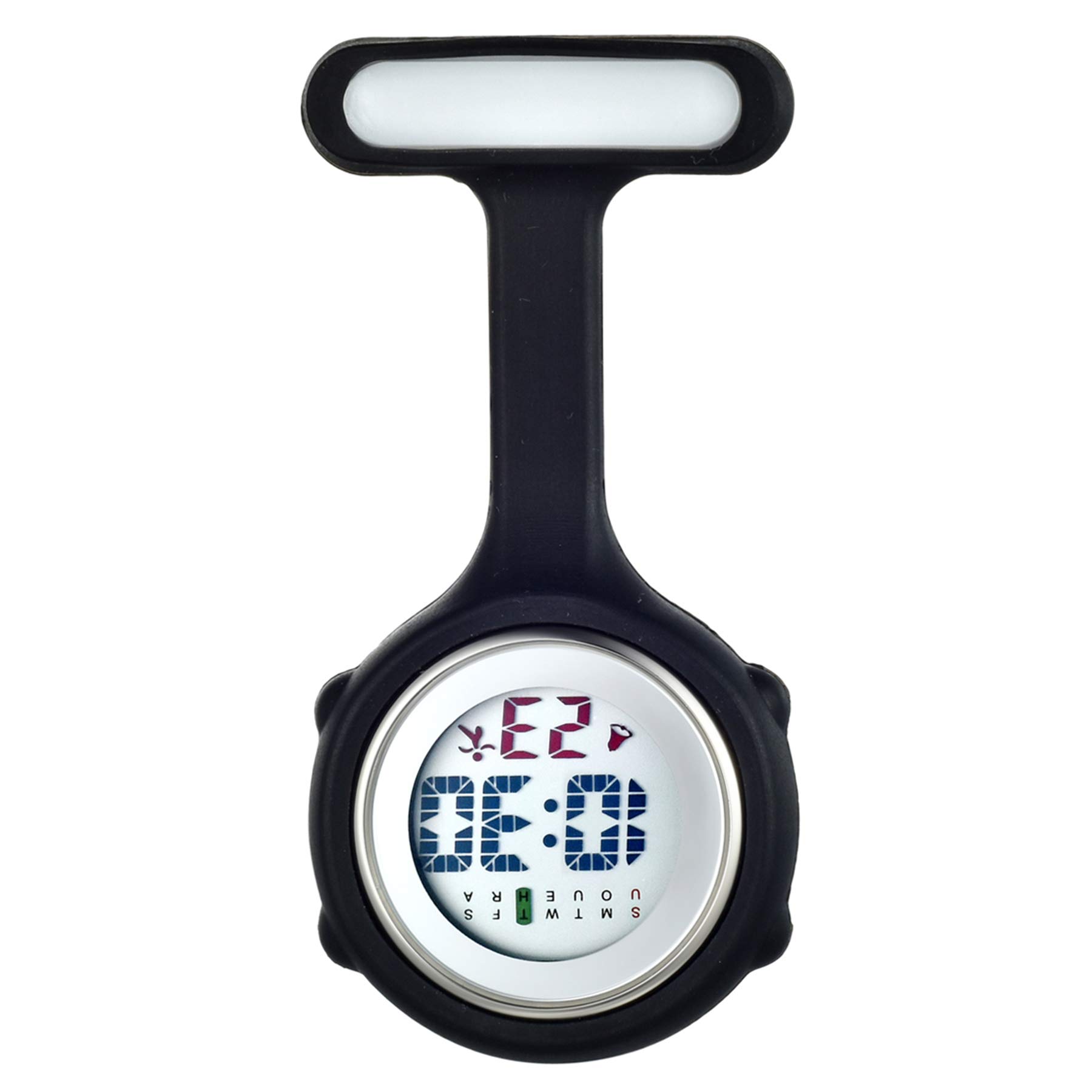 Lancardo Nurse Watch Digital Date Clock Nurse Watch Pocket Watch Clip Calendar Stopwatch LED Alarm Pocket Watch Case Removable Gift Men s Women s
Lancardo Nurse Watch Digital Date Clock Nurse Watch Pocket Watch Clip Calendar Stopwatch LED Alarm Pocket Watch Case Removable Gift Men s Women s