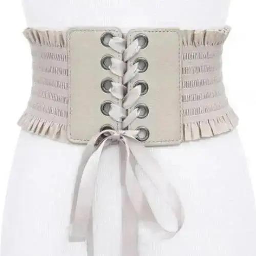New Gothic Wide Corset Belt Women s Sexy Black PU Leather Elastic Waistband Heart Decor Cummerbund Fashion Female Waist бежевый
New Gothic Wide Corset Belt Women s Sexy Black PU Leather Elastic Waistband Heart Decor Cummerbund Fashion Female Waist бежевый