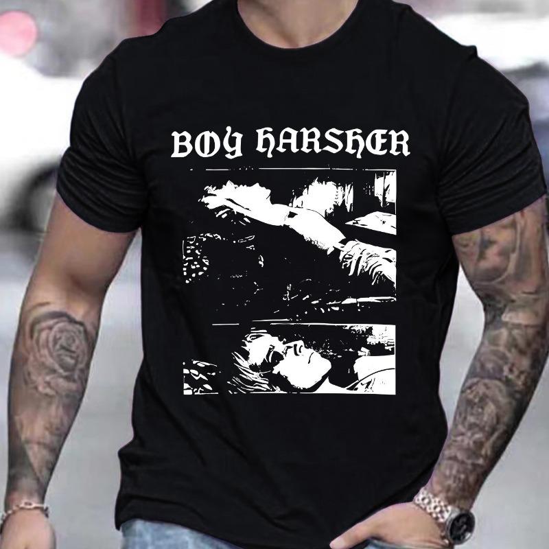 European sizes Summer Menswear Fashion Pattern Short Sleeve T-shirt 4XL чорний
European sizes Summer Menswear Fashion Pattern Short Sleeve T-shirt 4XL чорний