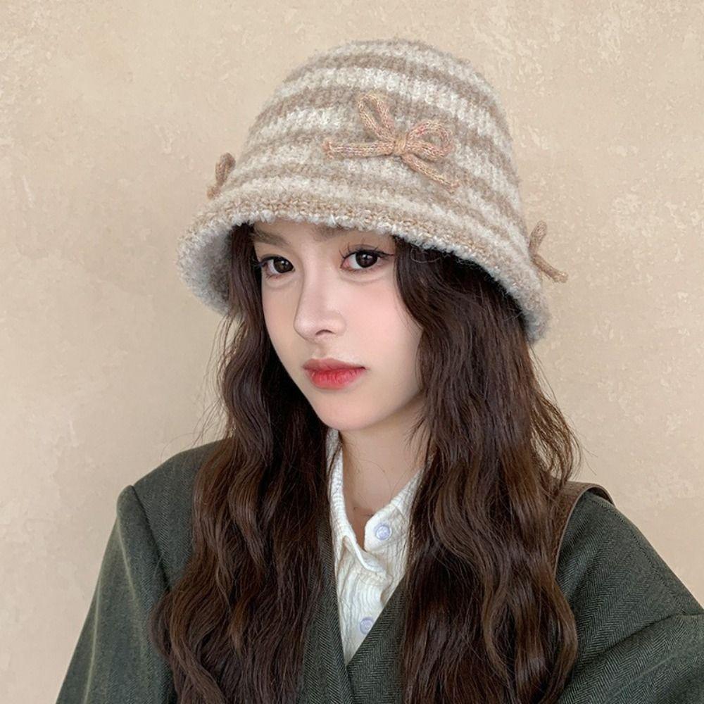Beanies Women Bucket Hat Keep Warm Winter Fisherman Hat Simple Bowknot Knitted Hat Girl чорний
Beanies Women Bucket Hat Keep Warm Winter Fisherman Hat Simple Bowknot Knitted Hat Girl чорний