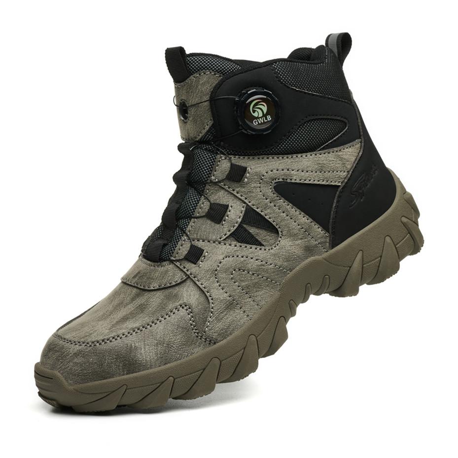 safety shoes with rotary button high Work Boots Men Steel Toe Shoes Puncture-Proof Protective Indestructible Shoes Male Footwear 38
safety shoes with rotary button high Work Boots Men Steel Toe Shoes Puncture-Proof Protective Indestructible Shoes Male Footwear 38