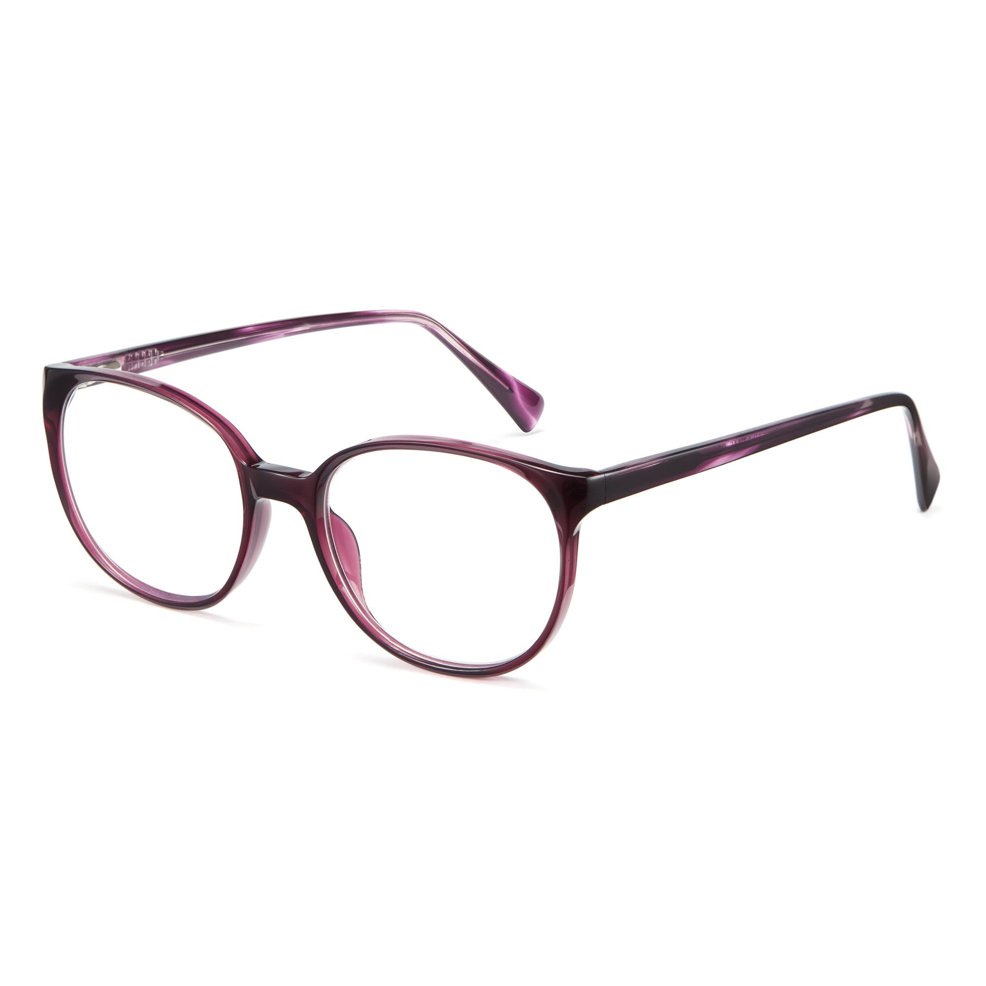 Cyxus Blue Light Blocking Boston UV Unisex Glasses, Non-Prescription, Frame, Protection, Stylish, (8149T26 Purple)
Cyxus Blue Light Blocking Boston UV Unisex Glasses, Non-Prescription, Frame, Protection, Stylish, (8149T26 Purple)