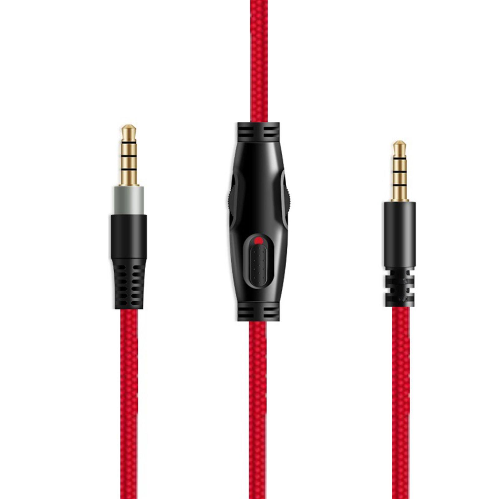 Нейлоновый плетеный аудиокабель Запасной кабель со встроенным регулятором громкости и кнопкой отключения микрофона для гарнитур HyperX Cloud Alpha/Mix/Alpha S
Нейлоновый плетеный аудиокабель Запасной кабель со встроенным регулятором громкости и кнопкой отключения микрофона для гарнитур HyperX Cloud Alpha/Mix/Alpha S