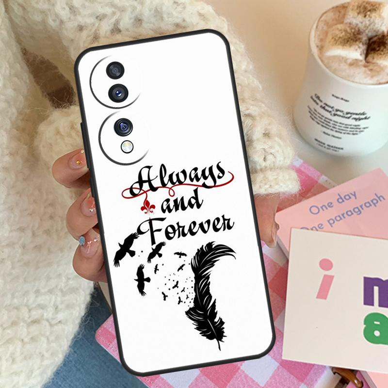 Always and Forever Vampire Diaries Case For Honor X9b X9a X8a X7a X6a X9 X7 X6 X8 Cover For Honor 50 70 90 Lite Magic 4 5 Pro Honor Magic5 Lite
Always and Forever Vampire Diaries Case For Honor X9b X9a X8a X7a X6a X9 X7 X6 X8 Cover For Honor 50 70 90 Lite Magic 4 5 Pro Honor Magic5 Lite