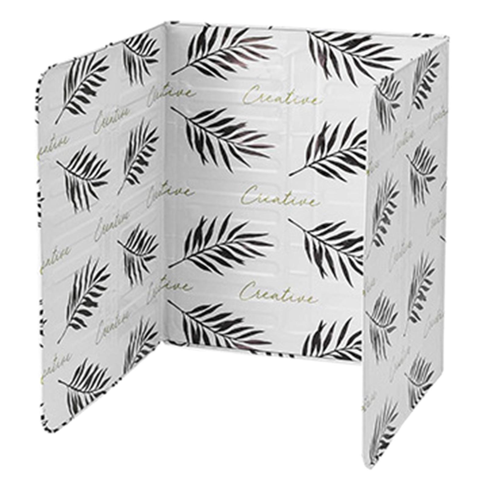 Кухонний захисник від бризок масла, відбивач масла, захисна пластина для плити, захист від жиру, матеріал з алюмінієвої фольги, підходить для кухонної плити 2
Кухонний захисник від бризок масла, відбивач масла, захисна пластина для плити, захист від жиру, матеріал з алюмінієвої фольги, підходить для кухонної плити 2