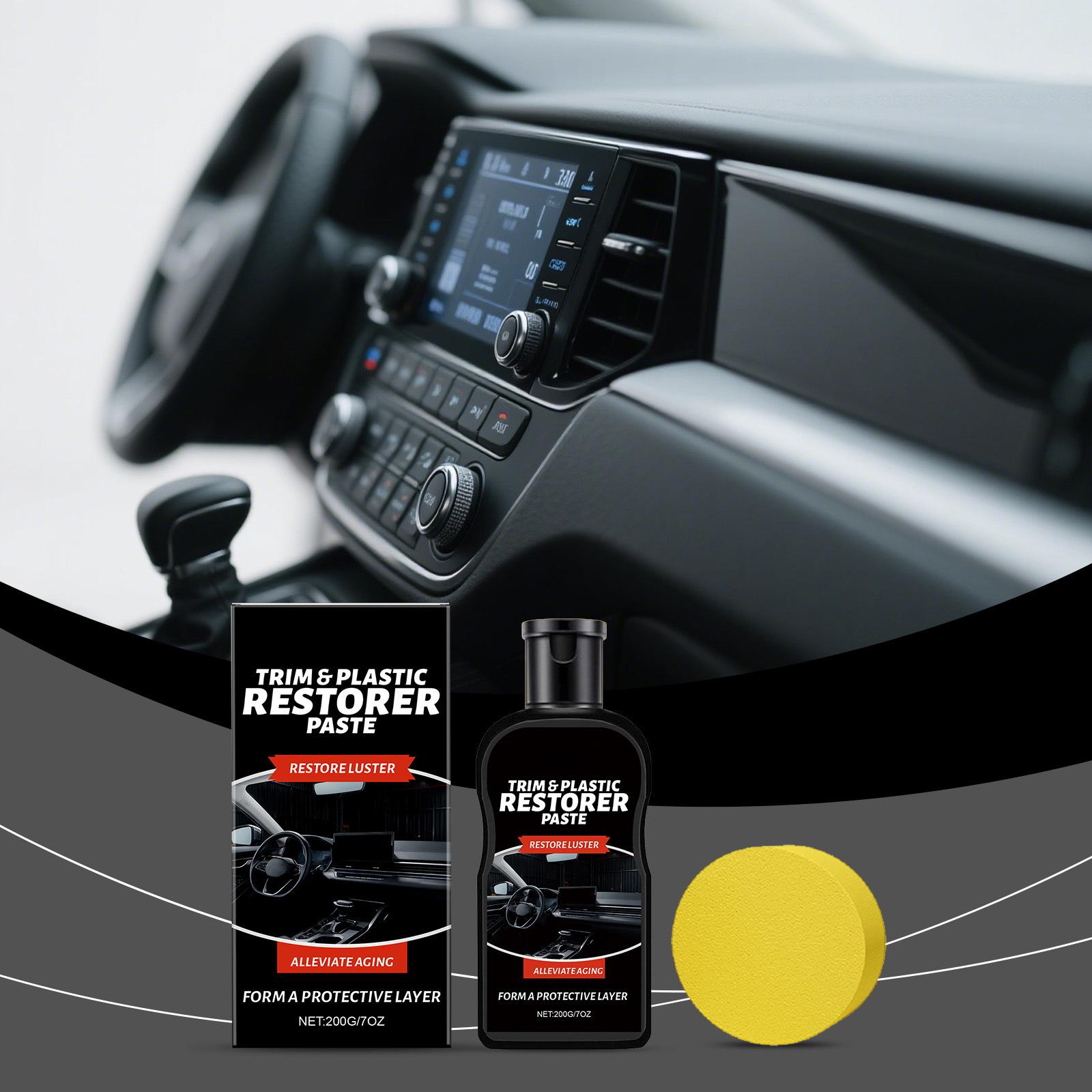 Interior Restoration And Care Kit: Car Interior And Seat Restoration, Brightening, And Daily Maintenance Cream. One Size
Interior Restoration And Care Kit: Car Interior And Seat Restoration, Brightening, And Daily Maintenance Cream. One Size