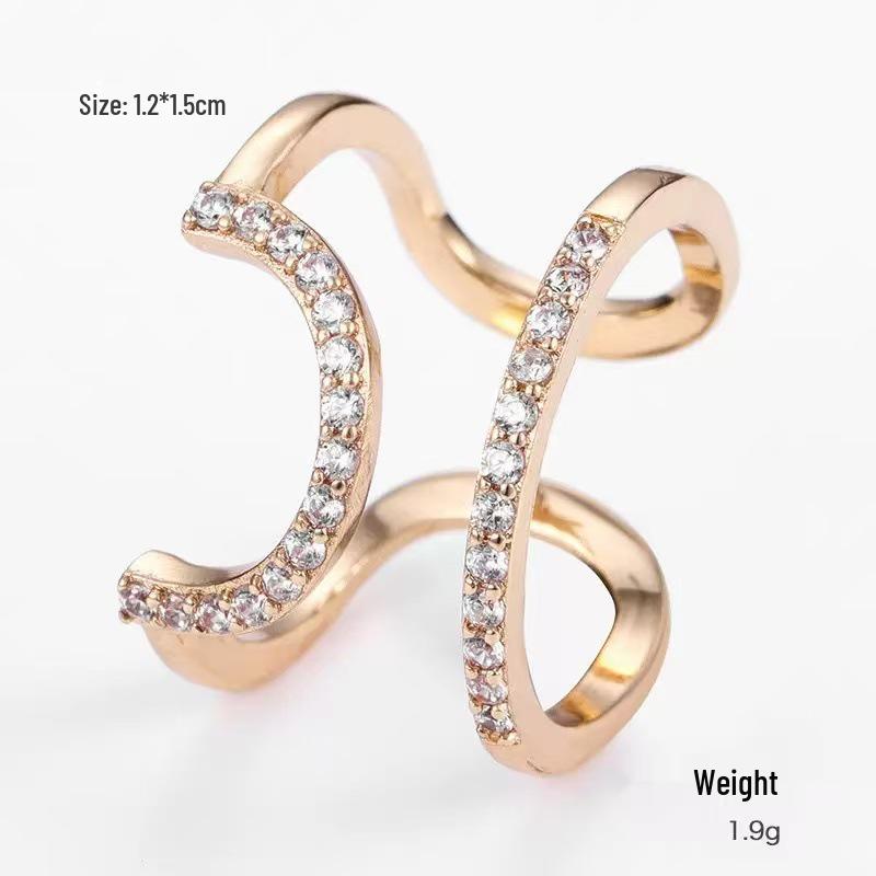 Women s Punk Gold Plated Zircon Fingertip & Nail Art Ring - European & American Style Adjustable Opening золотий
Women s Punk Gold Plated Zircon Fingertip & Nail Art Ring - European & American Style Adjustable Opening золотий