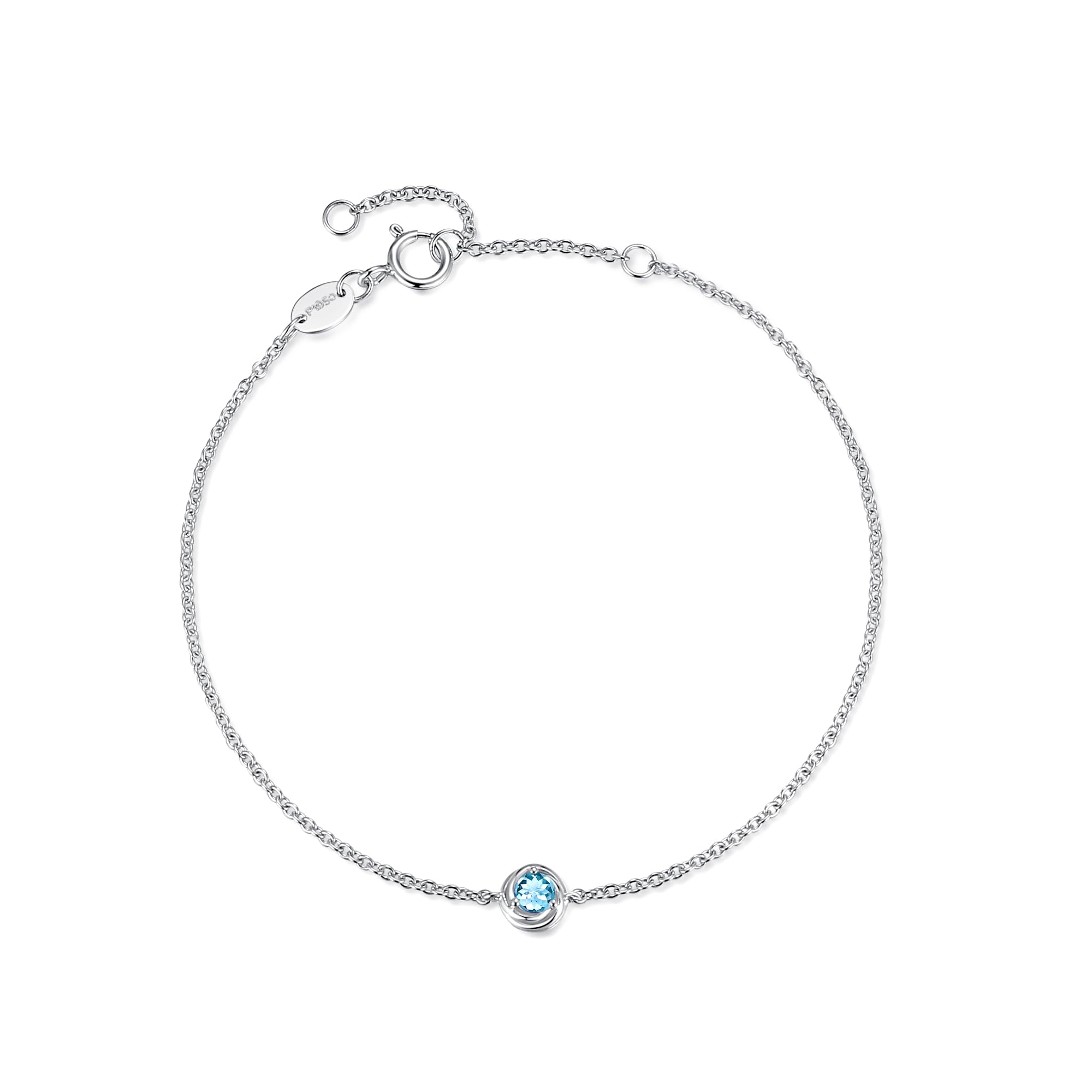 FANCIME Platinum Bracelet for Natural November Single Perfect for and Popular Gift Wrapping Included Women, Topaz, Birthstone, Stone, Pt950, Slim,
FANCIME Platinum Bracelet for Natural November Single Perfect for and Popular Gift Wrapping Included Women, Topaz, Birthstone, Stone, Pt950, Slim,