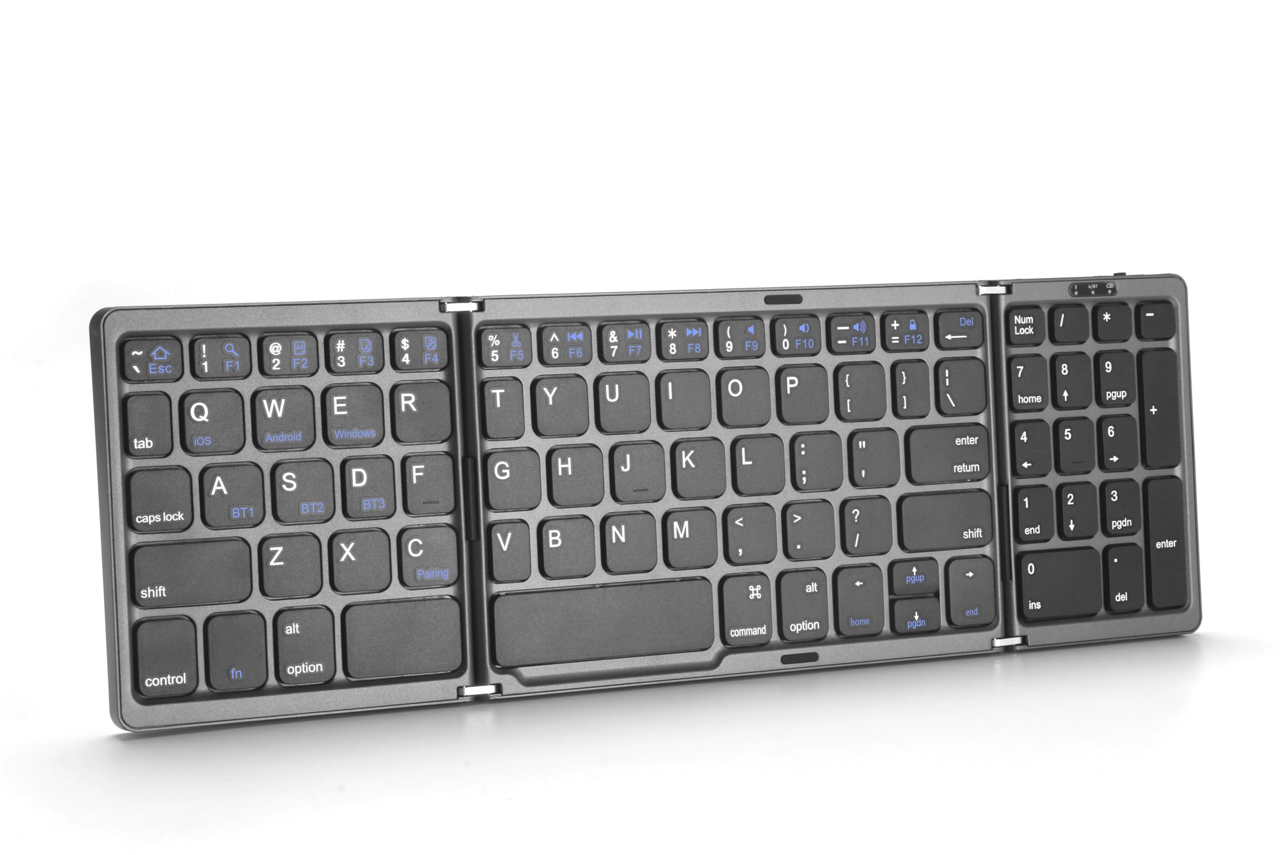 Wireless Foldable Keyboard with Numeric Compatible with 3 Compact Mini Keyboard for Compatible with Windows Pantograph Compatible with Many Models
Wireless Foldable Keyboard with Numeric Compatible with 3 Compact Mini Keyboard for Compatible with Windows Pantograph Compatible with Many Models