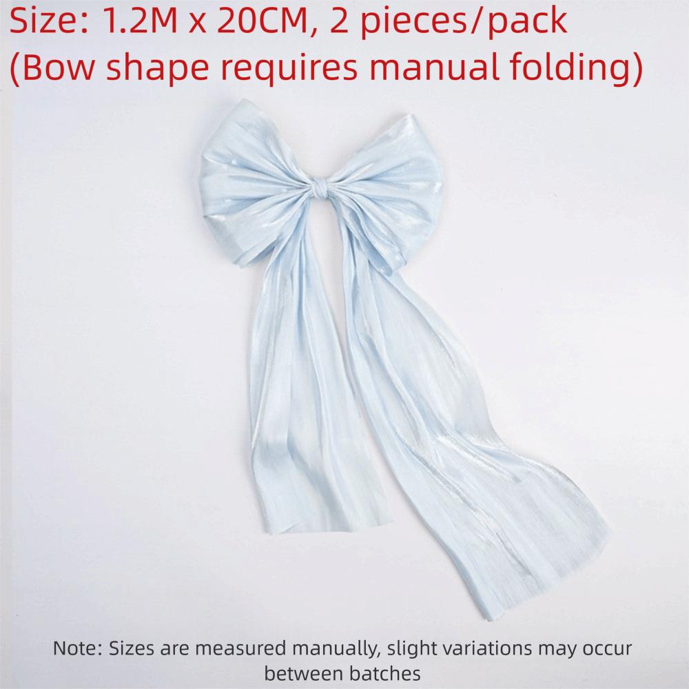 2pcs Satin Fabric Bouquet Wrapping Belt Handmade DIY Floral Yarn Belt Bow Tie Design French Pearl Yarn Flower Decoration
2pcs Satin Fabric Bouquet Wrapping Belt Handmade DIY Floral Yarn Belt Bow Tie Design French Pearl Yarn Flower Decoration