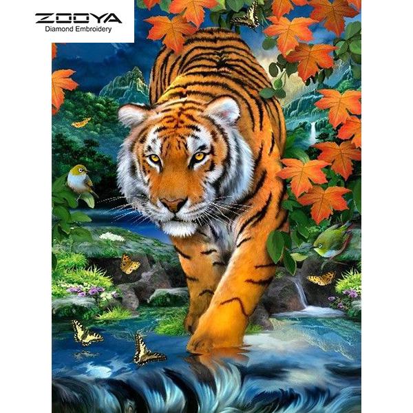 ZOOYA 3D Алмазная вышивка Картина Вышивка крестом Круглый горный хрусталь Картина Животное Тигр
ZOOYA 3D Алмазная вышивка Картина Вышивка крестом Круглый горный хрусталь Картина Животное Тигр